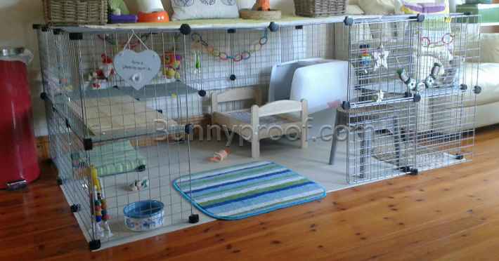 rabbit indoor enclosure