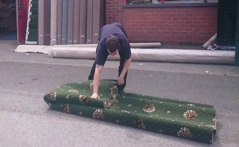 carpet roll end