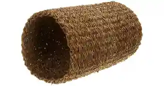 Grass tunnel rabbit hideout