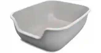 High sided litter pan