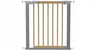 Pet gate with door