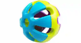 Plastic Ball With Bell Rabbit Toy