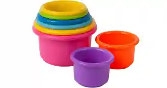Stacking cups rabbit toy