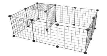 wire grid bunny condo