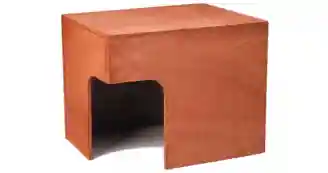 Wooden rabbit hideout house