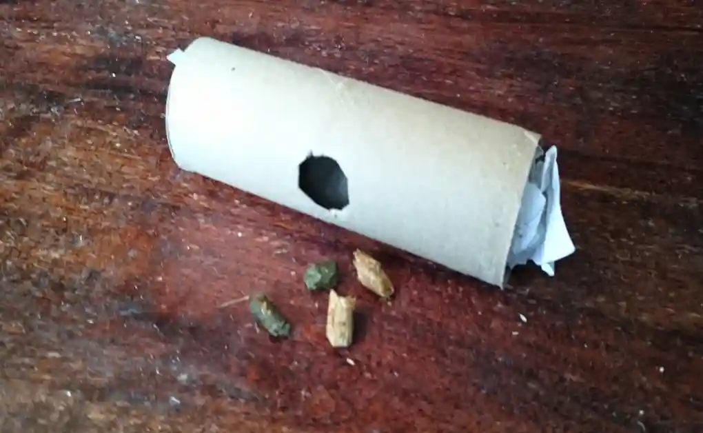 rabbit toy toilet roll treat tumbler